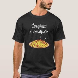 T-shirt Spaghetti Et Boulettes De Viande Spaghetti Et Boul