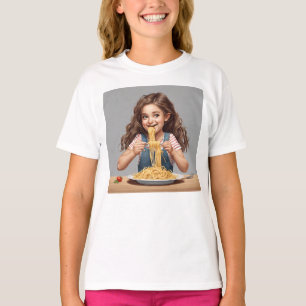 T-shirt Spaghetti mangeur de filles