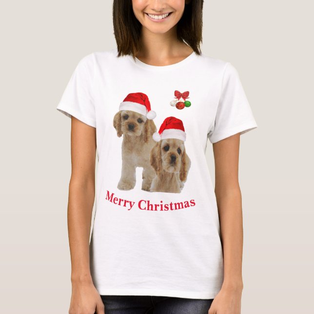T-shirt Spaniel Cocker (Devant)