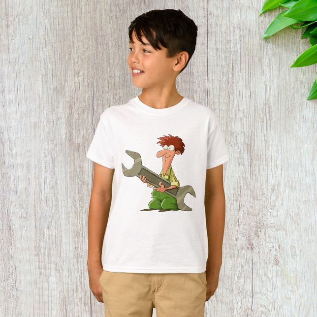 T-shirt Spanner géant mécanique (Créateur téléchargé)