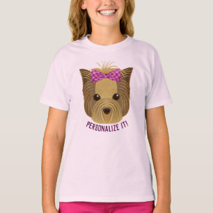 T-shirt Sparkle Yorkshire Terrier Puppy Dog Parties scinti