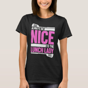 T-shirt Spatules de cuisine de cafétéria scolaire - Nourri