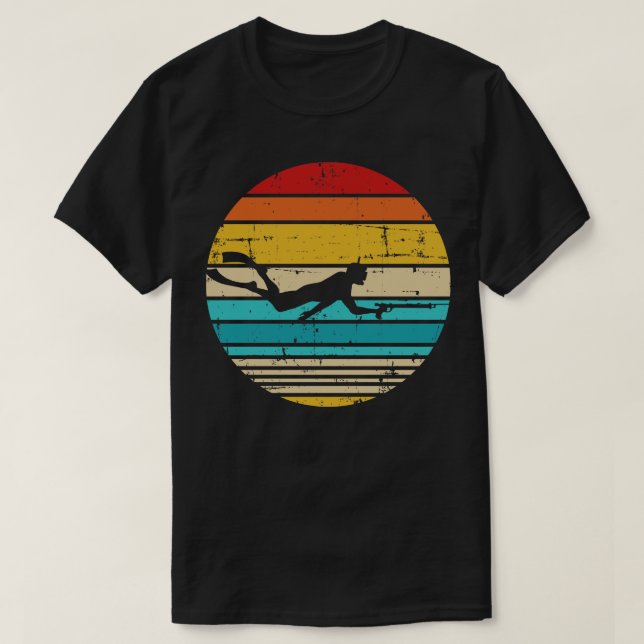 T-shirt Spearfishing (Design devant)