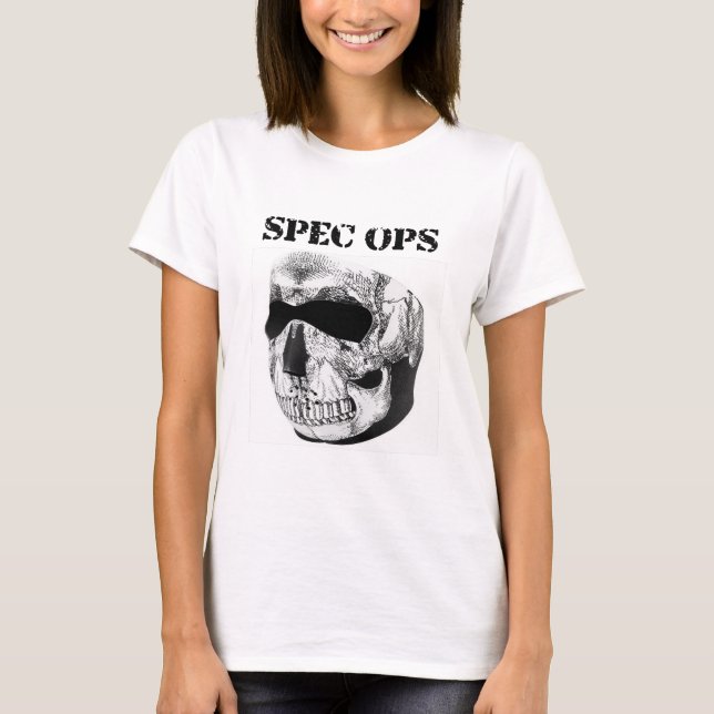 T-shirt Spéc. Ops le masque protecteur (Devant)