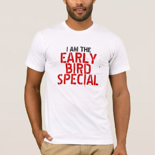 T-SHIRT SPECIAL D'OISEAU TÔT