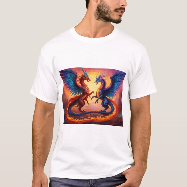 T-shirt spécial dragon Fanion (Devant)