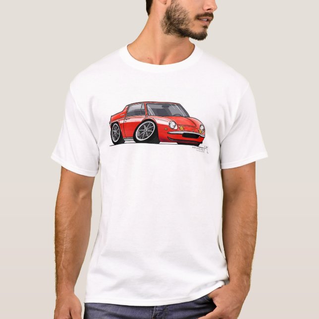 T-shirt Special minuscule d'Europa (rouge) (Devant)