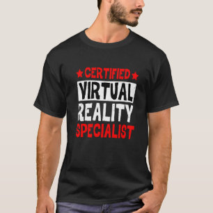 T-shirt Spécialiste certifié de réalité virtuelle