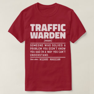 T-shirt Spécialiste de la gestion du trafic de Noun