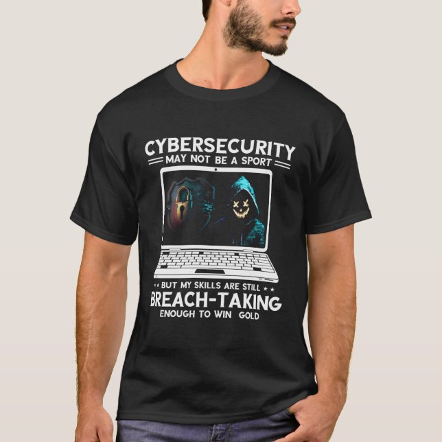 T-shirt Spécialiste De La Sécurité Réseau Et Tester De Pén (Devant)