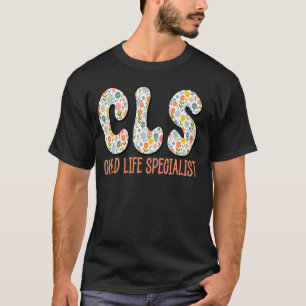 T-shirt spécialiste de la vie de l'enfant CLS hôpital clin