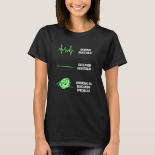 T-shirt Spécialiste de l'éducation Remerciement des enseig