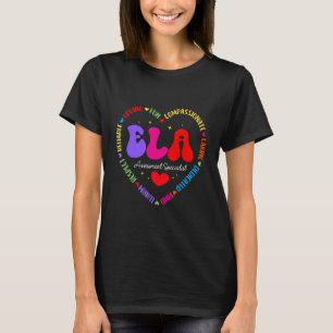 T-shirt Spécialiste de l'évaluation ELA Professeur de lang