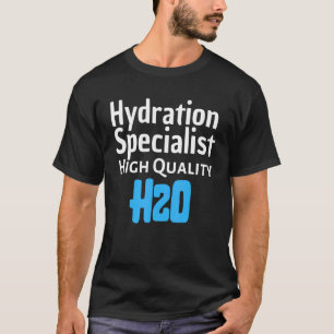 T-shirt Spécialiste de l'hydratation H2O - Équipe sportive