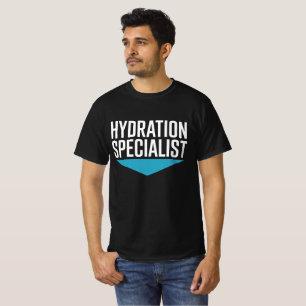 T-shirt Spécialiste de l'hydratation Homie Hydraté H2O Eau
