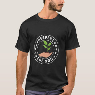T-shirt Spécialiste des sols Agriculteur Science du sol 1