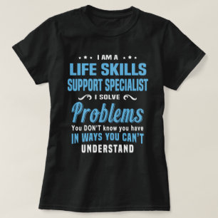 T-shirt Spécialiste du soutien des compétences en vie