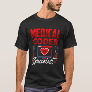T-shirt Spécialiste en codage Médicale Hospital Clinical M