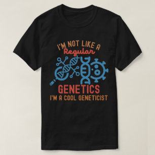 T-shirt Spécialiste en génétique, Étudiant en génétique