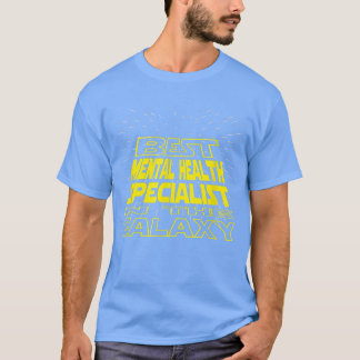 T-shirt Spécialiste en santé mentale Funny Cool Galaxy Emp