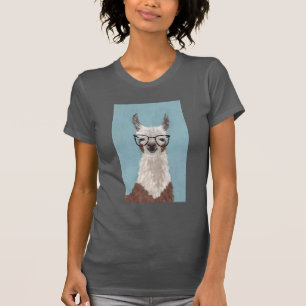 T-shirt Spécifications Llama - Lunettes surdimensionnées