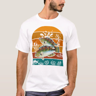 T-shirt Speckled Sea Trout Retro Fishing Gift