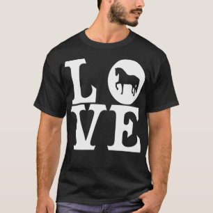 T-shirt spectacle d'amour de cheval saut pays