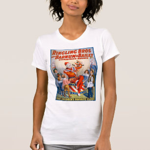 T-shirt Spectacle vintage de clowns