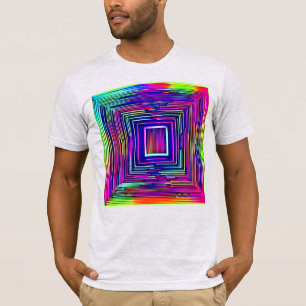 T-shirt Spectre en néon Abstrait coloré