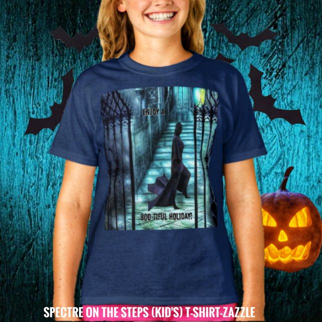 T-shirt Spectre Sur Les Marches (Créateur téléchargé)