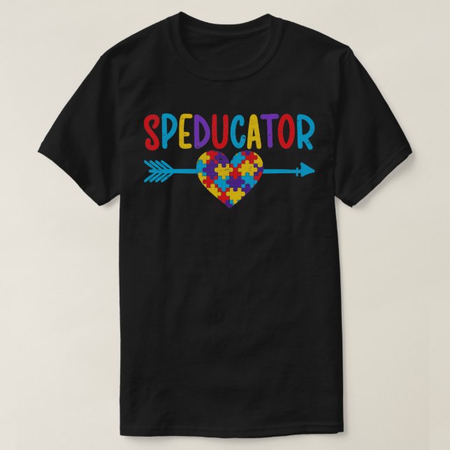 T-shirt SPED Enseignant Enseignant (Design devant)