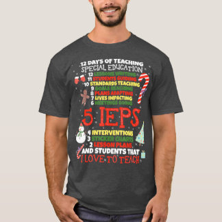 T-shirt SPED School Teacher Funny Enseignant de l'enseigne