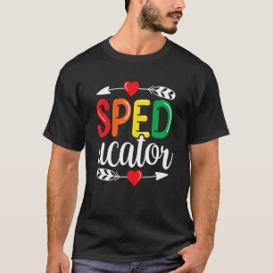 T-shirt Sped Ucator Enseignant De L'Éducation Spéciale Cut