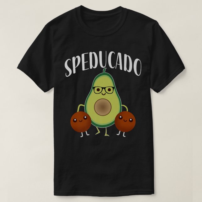 T-shirt Speducado Enseignant d'enseignement spécial Amusan (Design devant)
