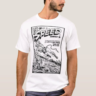 T-shirt SPEED Comics des années 1940