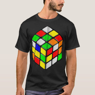 T-shirt Speed Cubing Puzzle Cube for Men Women Zip
