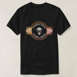 T-shirt Speed Shop Solely Boys Evil Skull Vintage Digital