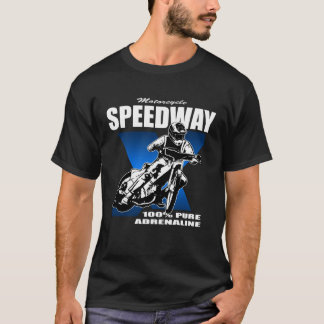 T-shirt Speedway railway sport motorcycle racing driver