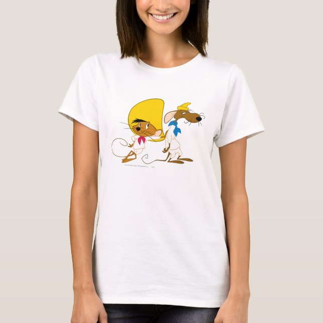 T-shirt SPEEDY GONZALES™ et Slowpoke (Devant)