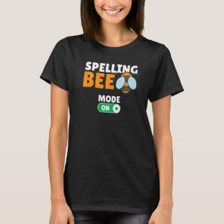 T-shirt Spelling Bee Game Competitive Spelling  Spelling B