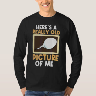 T-shirt Sperm Cell Sarcastique Anniversaire Science