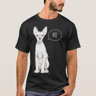 T-shirt Sphynx Chat cat dit non