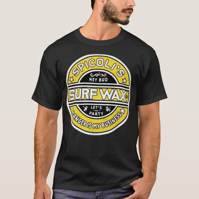 T-shirt Spicoli's Surf Wax (Devant)