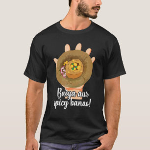 T-shirt Spicy Pani Puri Hindi Citation Inde Pakistan Food 