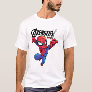 T-shirt Spider-Man – Chibi Marvel Superhero Art