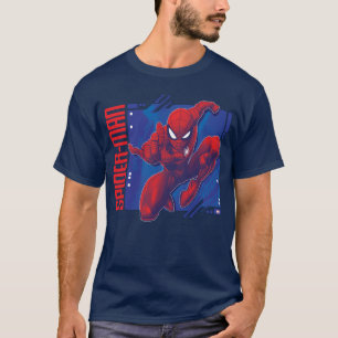 T-shirt Spider-Man   Insigne de caractère haute technologi