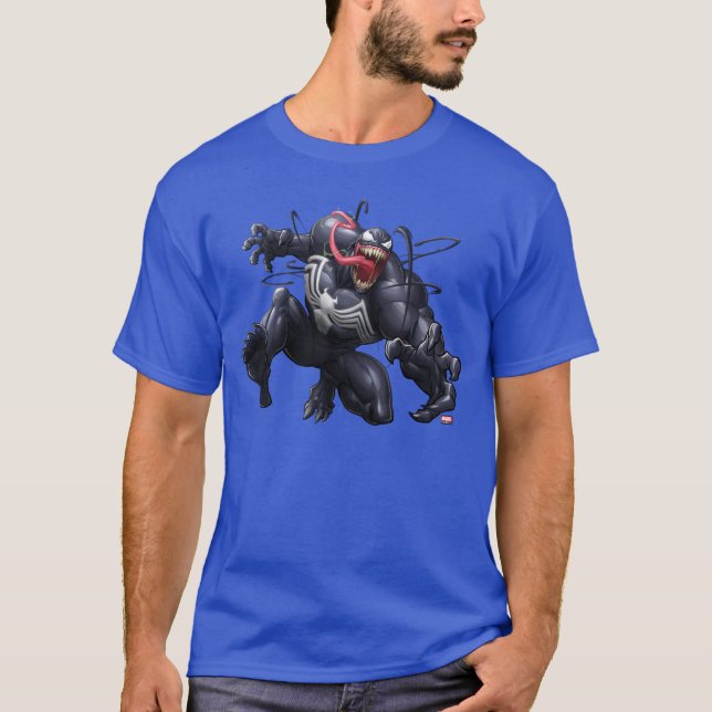 T-shirt Spider-Man | Venom en avant (Devant)