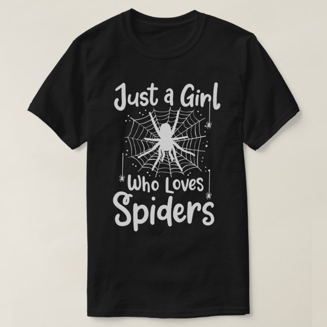 T-shirt Spider Spider Lover 1 (Design devant)