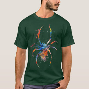 T-shirt Spider Web Cobweb Arachnid Entomologie -