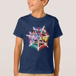 T-shirt Spidey et ses Extraordinaires amis Glowing Web Gra